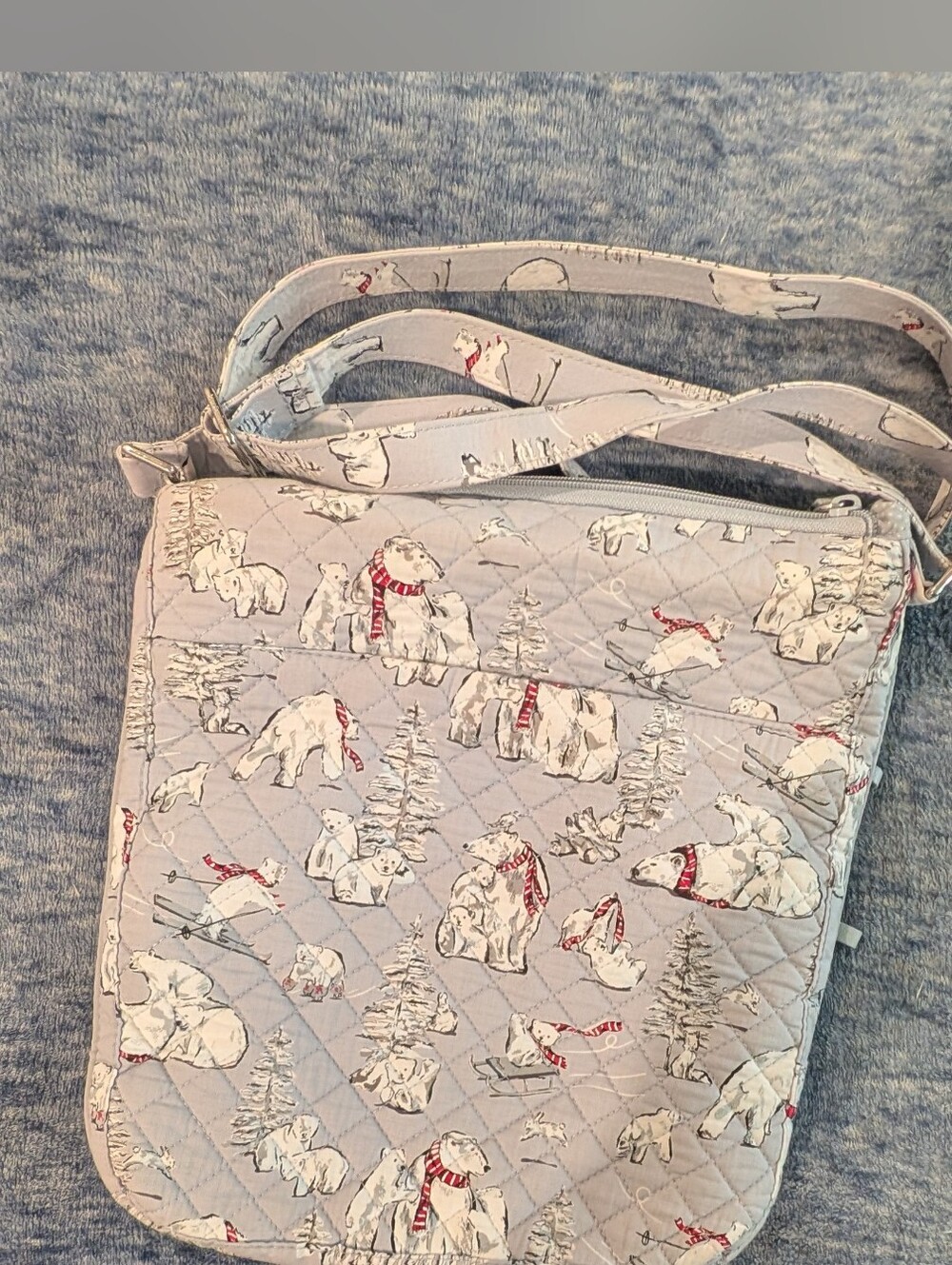 NWOT Vera Bradley 2019 Limited Edition Very Beary Crossbody Bag - Picture 3 of 8